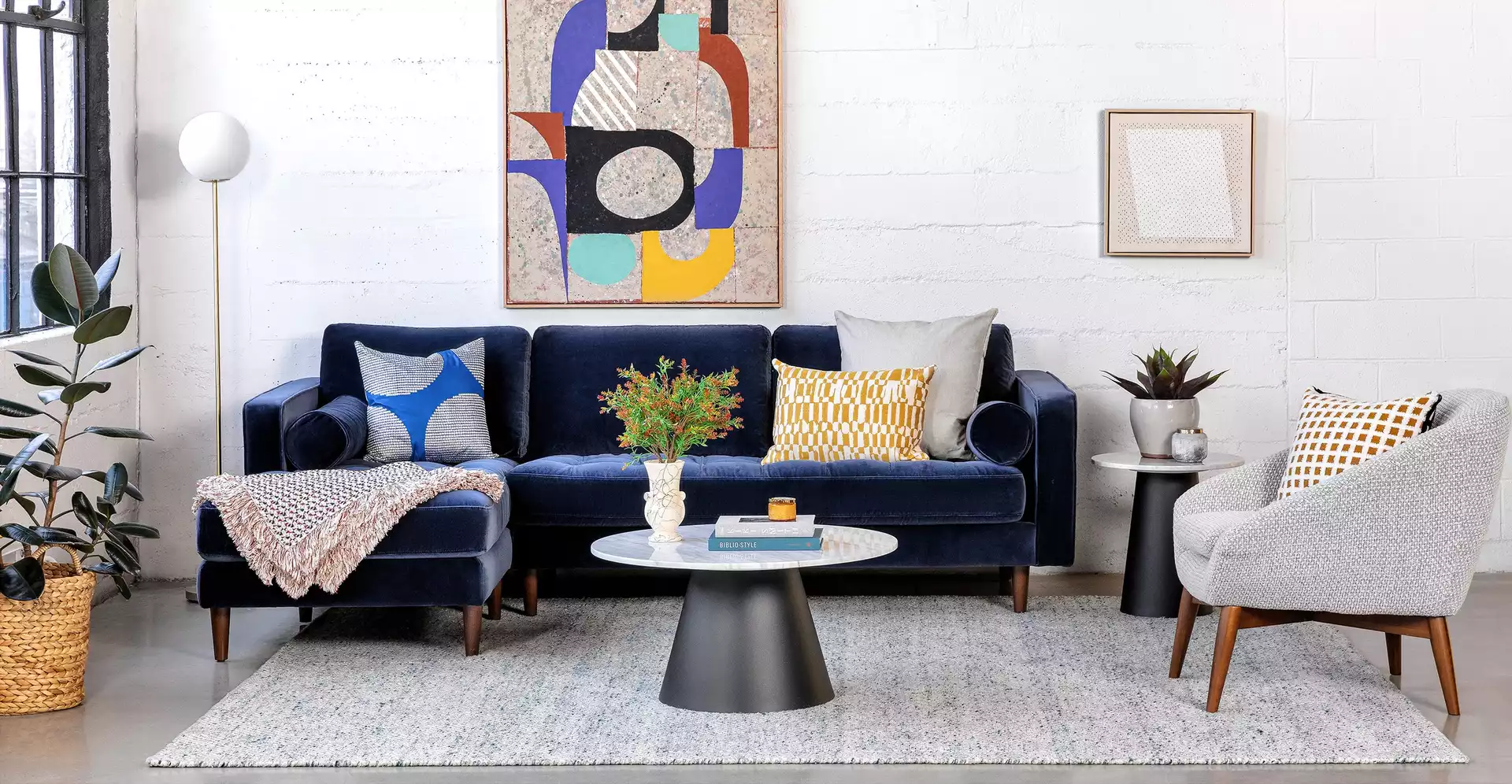 Todd interchangeable sectional on sale velvet sofa