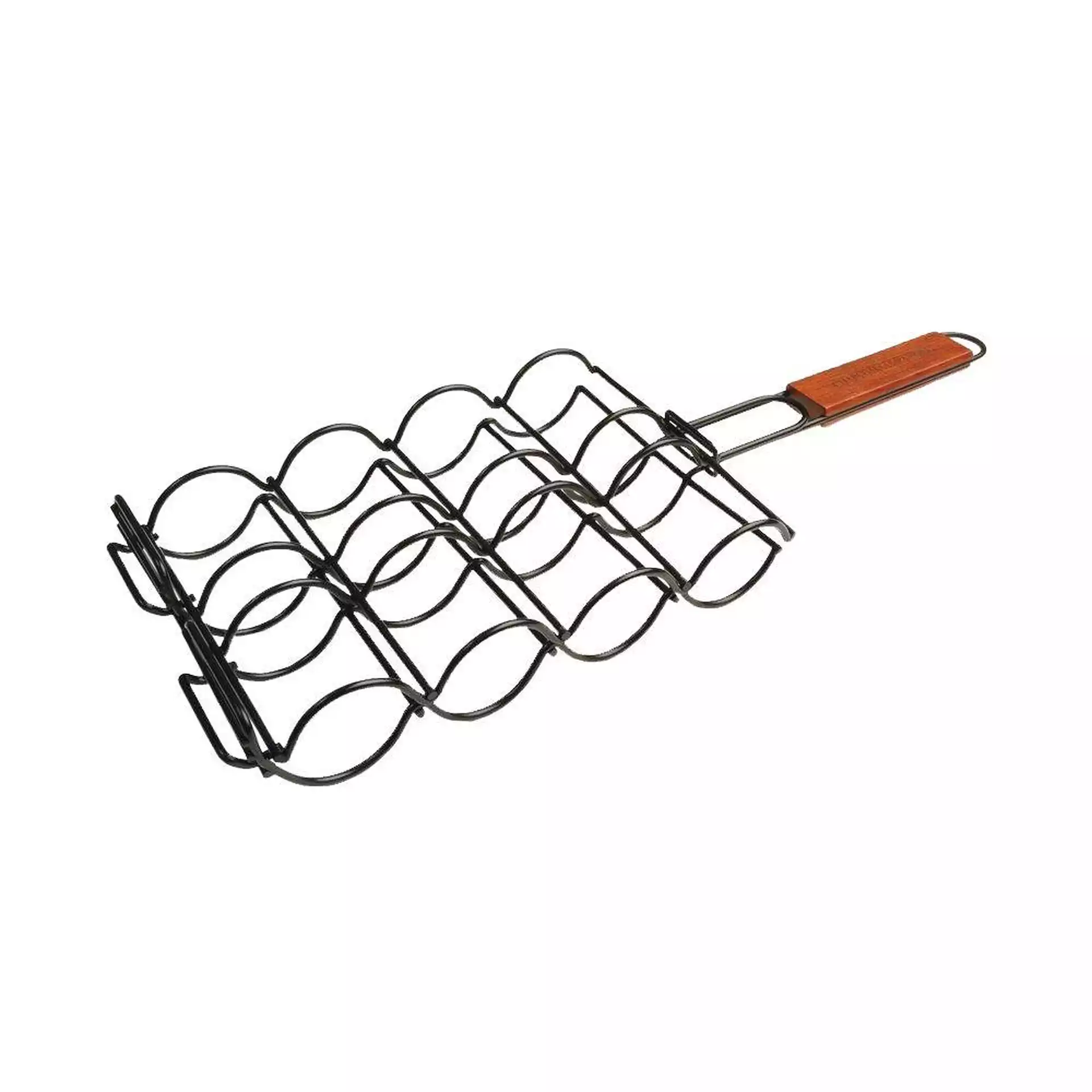 Charcoal Companion Non-Stick Adjustable Corn Grilling Basket