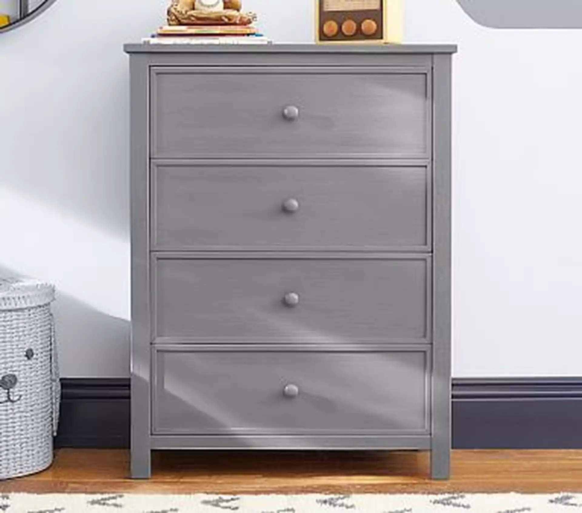 Austen Drawer Chest, Antiqued Charcoal