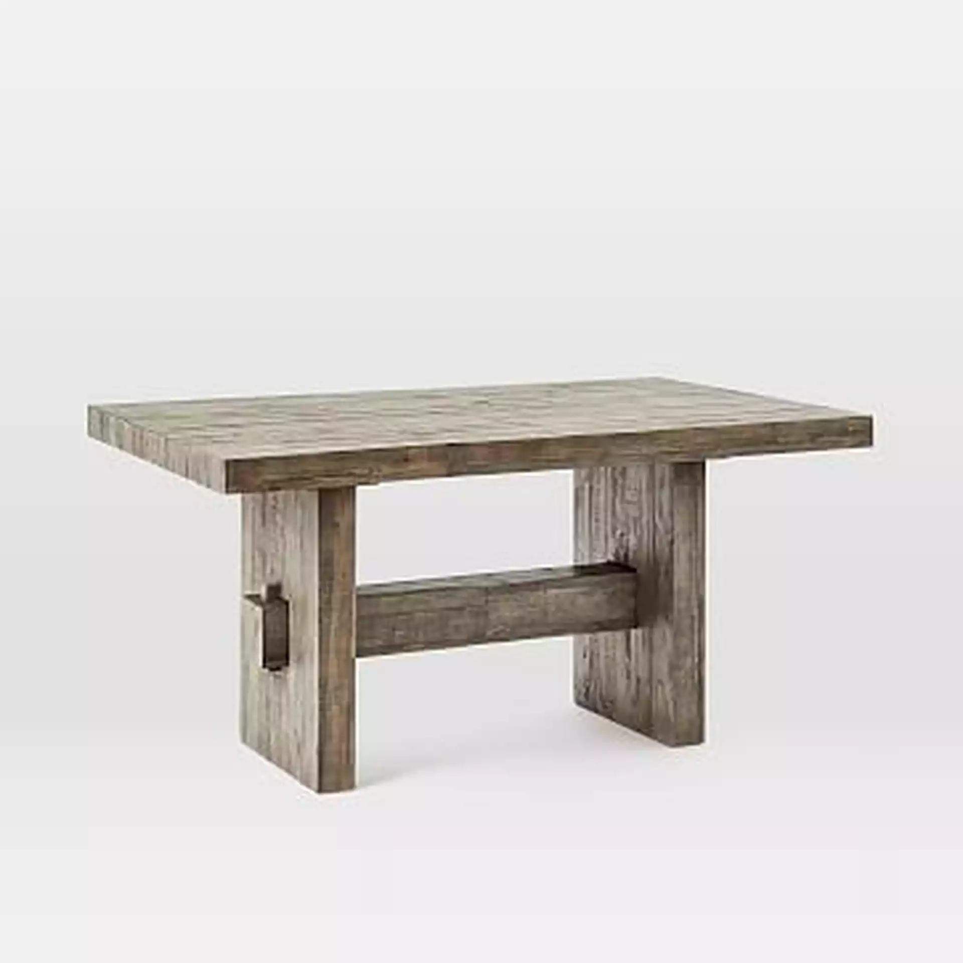 Emmerson Dining Table 62", Stone Gray Pine