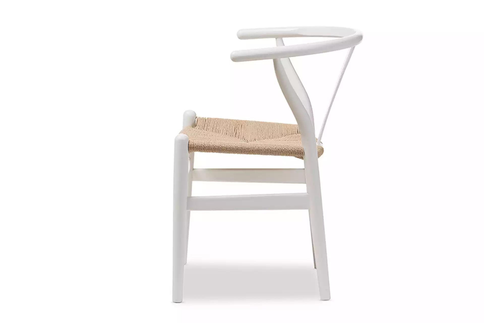 Knoll Chair, White, Set of 2