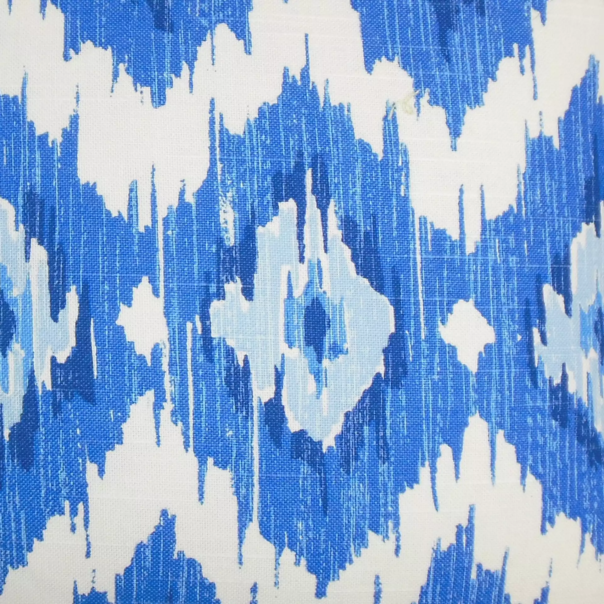 Ulrike Ikat Pillow Blue - 12" x 18"- high-fiber polyester pillow insert