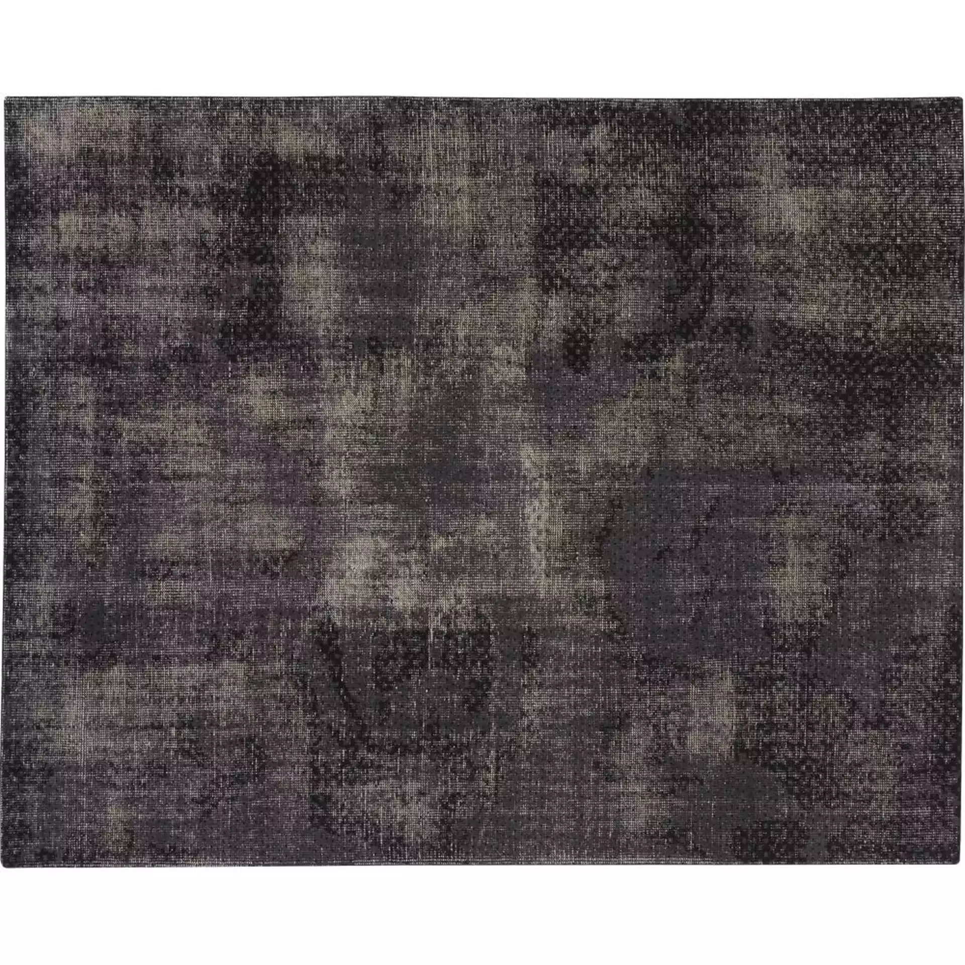 the hill-side disintegrated floral grey rug 8'x10'