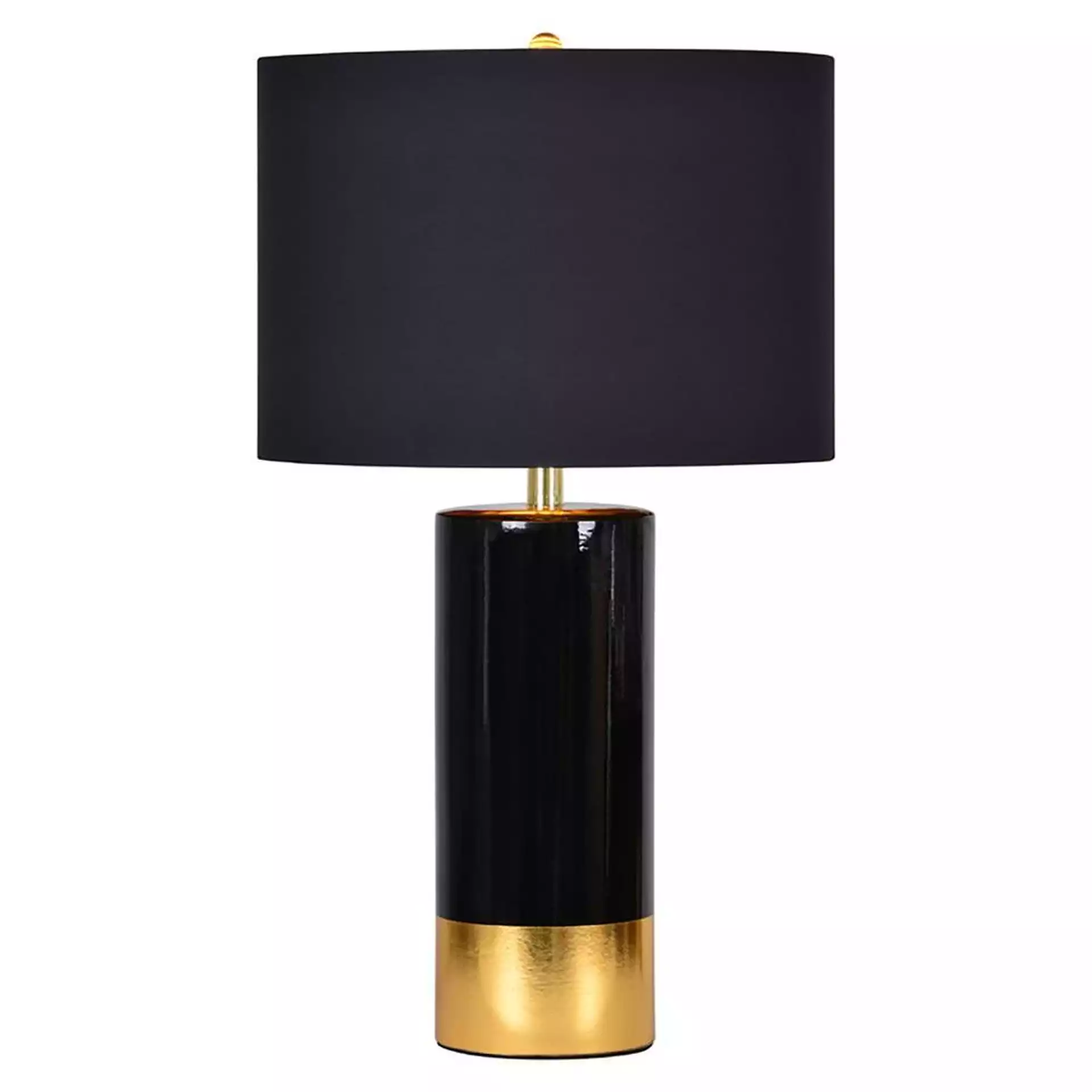 Renwil The Tuxedo 28.5 in. Gold Table Lamp