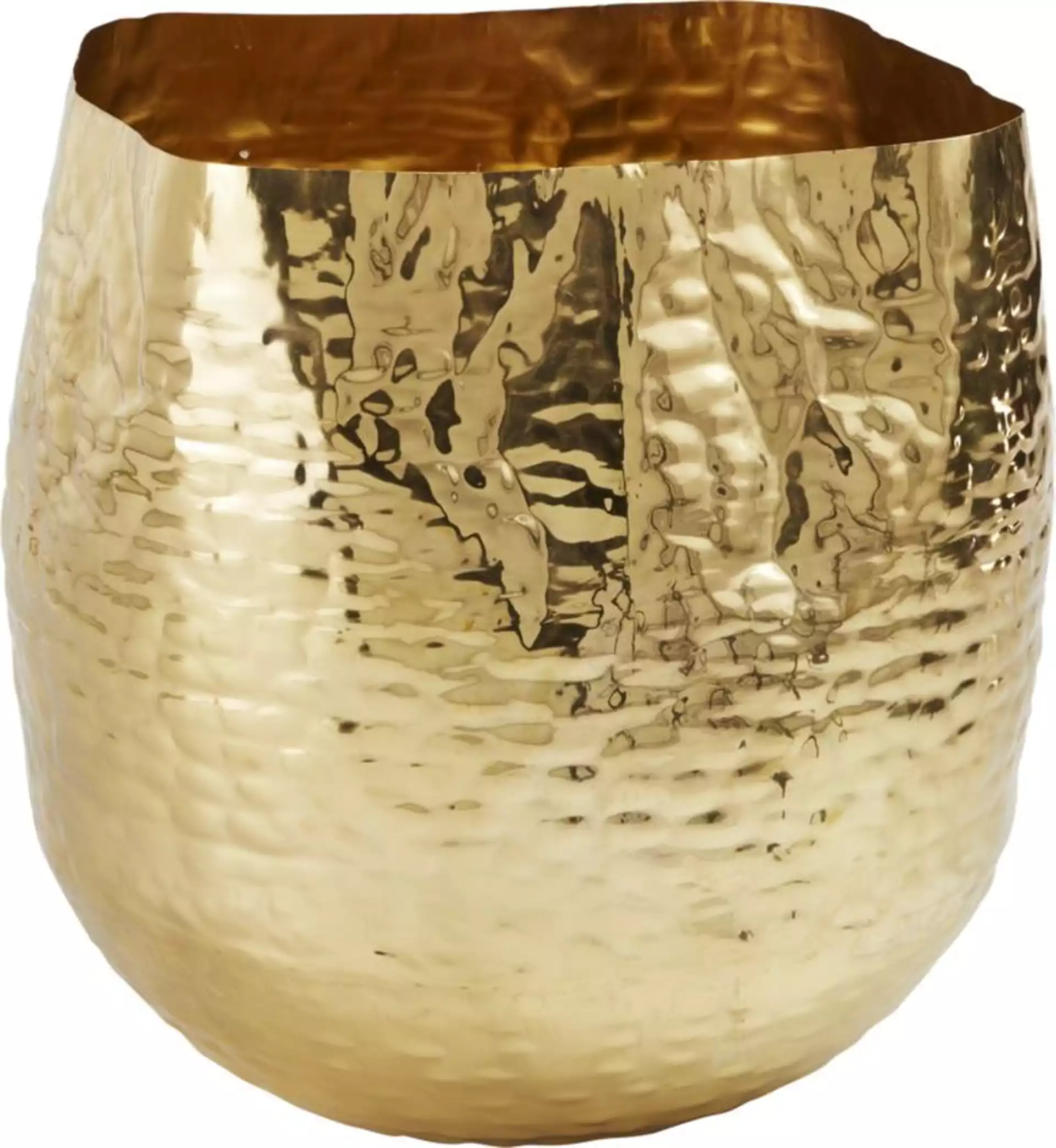 Liquid Extra Large Brass Basket