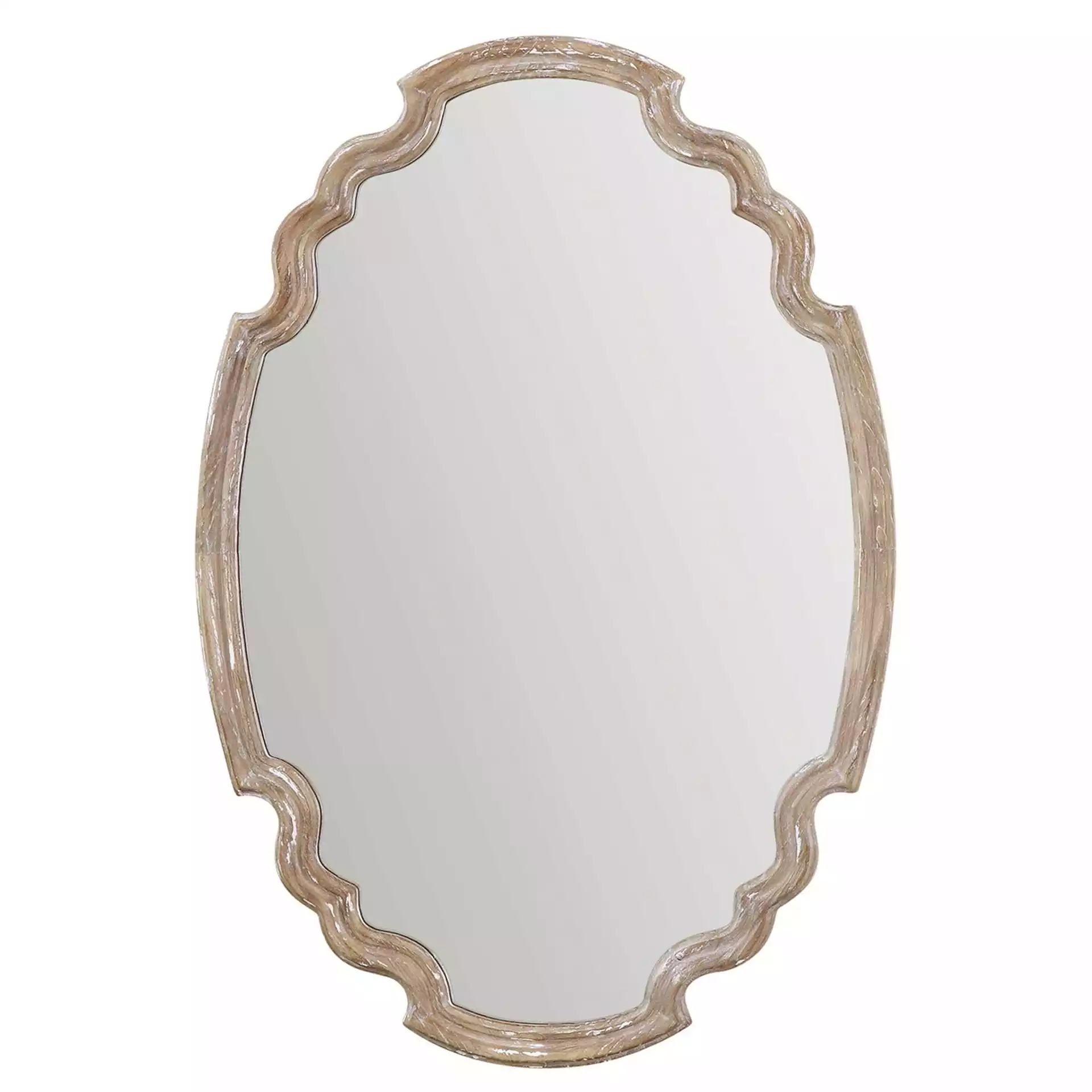 Ludovica Aged Wood Mirror