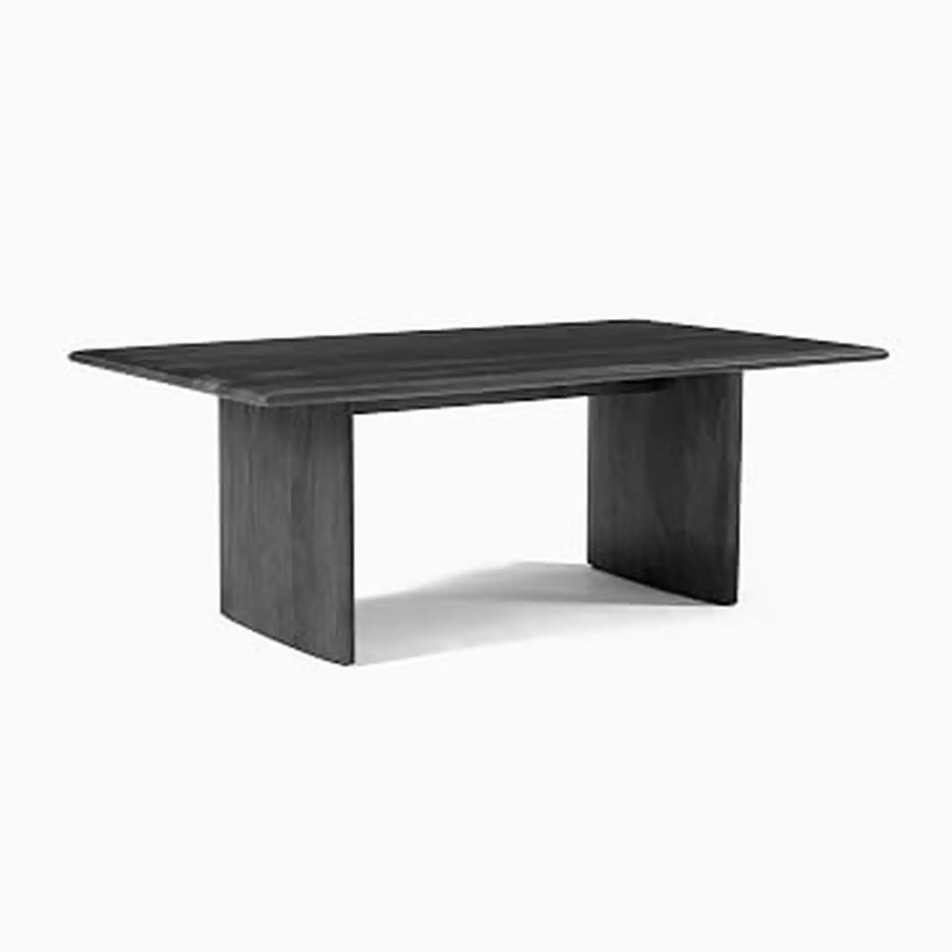 WE Anton Collection 44 Inch Black Coffee Table
