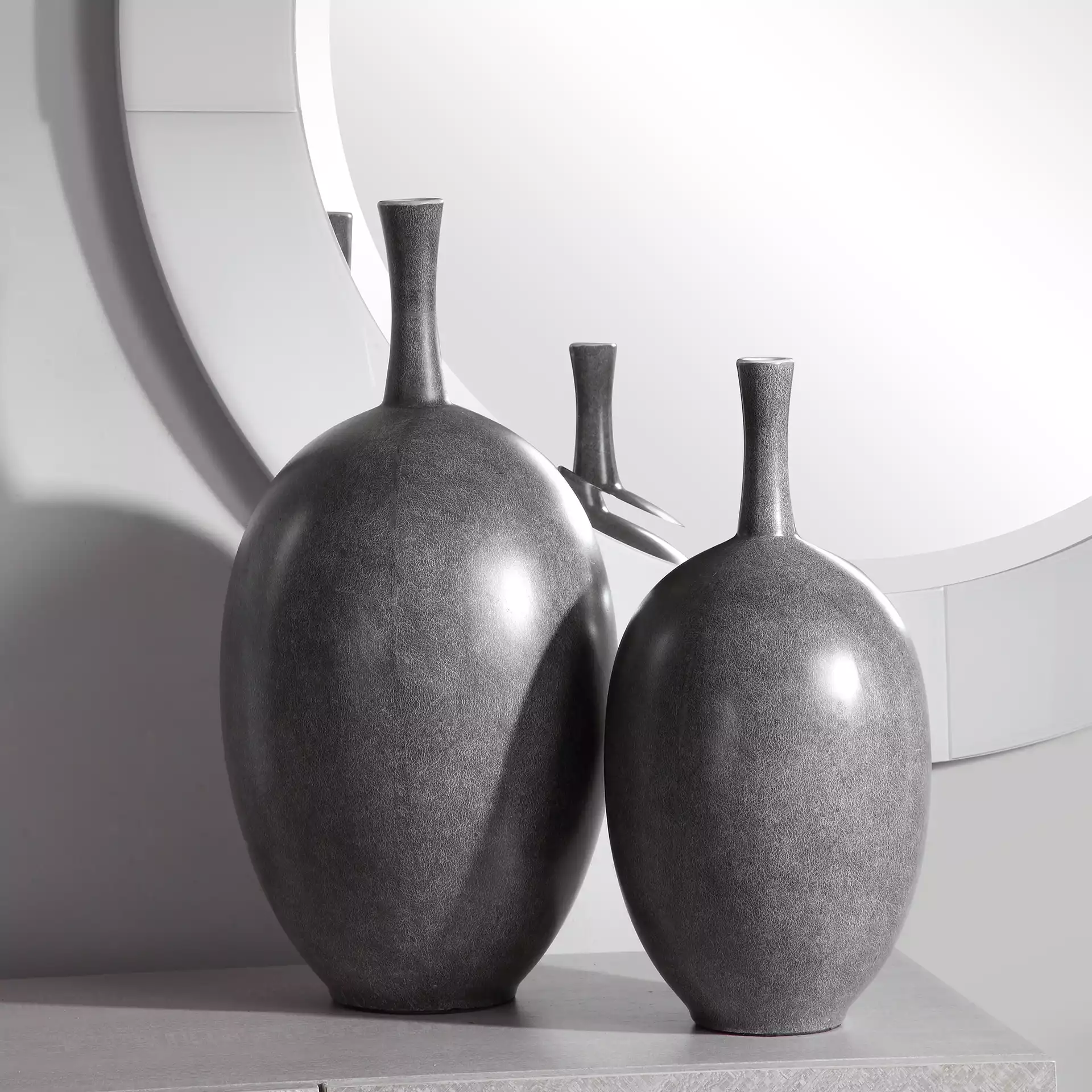 Riordan Modern Vases, Set of 2
