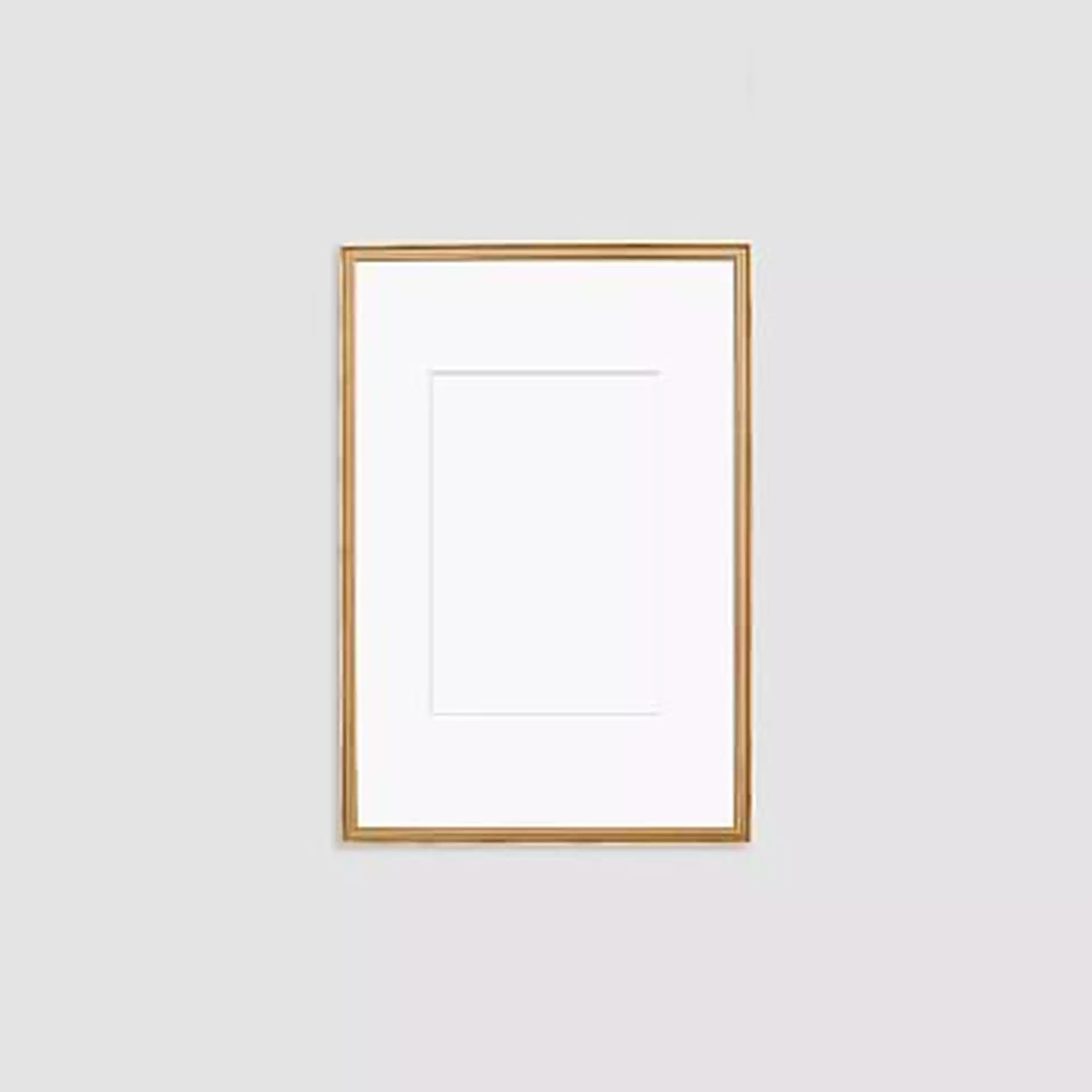 Simply Framed Oversized Gallery Frame – Antique Gold/Mat / 24"X36"