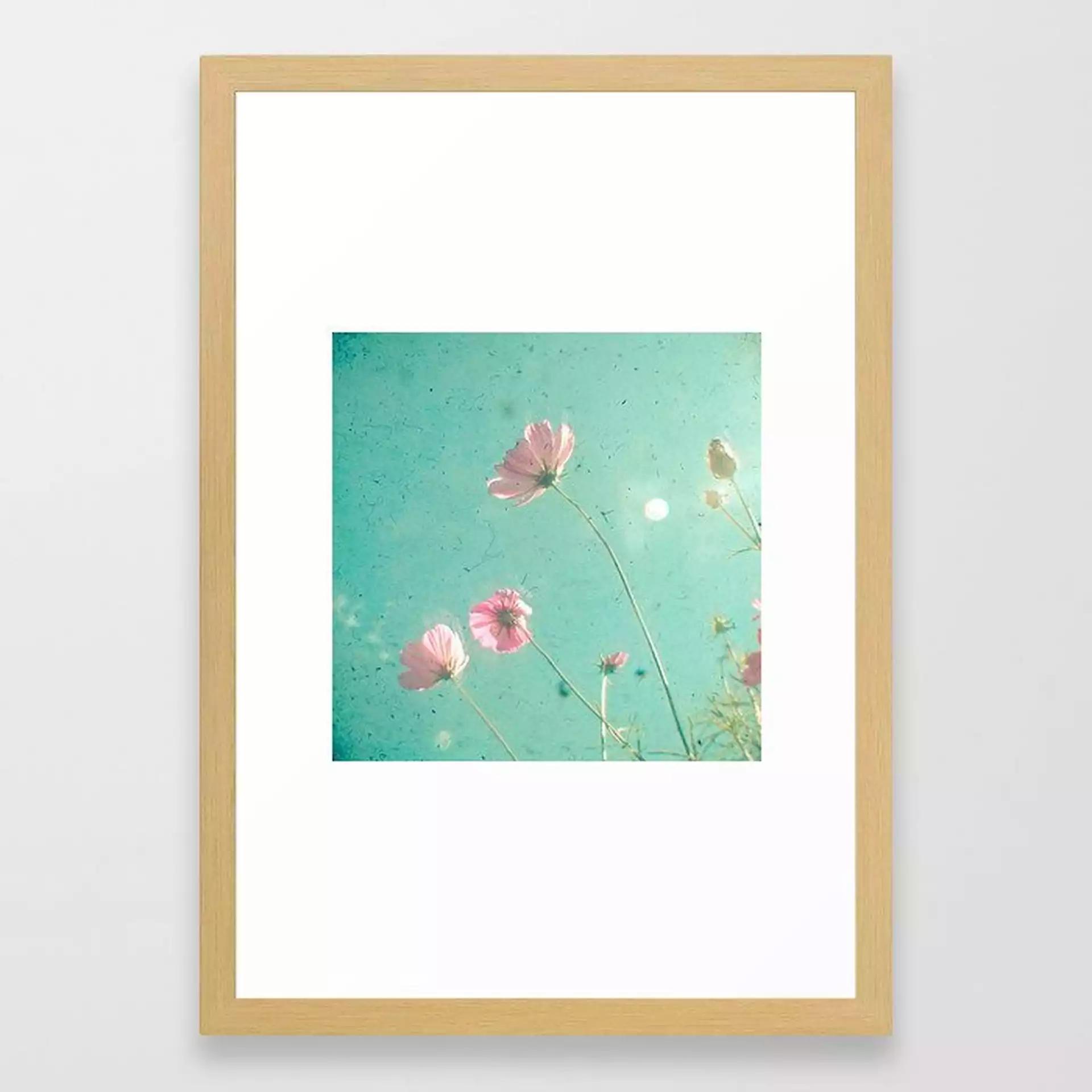 Meadow Framed Art Print by Cassia Beck - Conservation Natural - SMALL-15x21