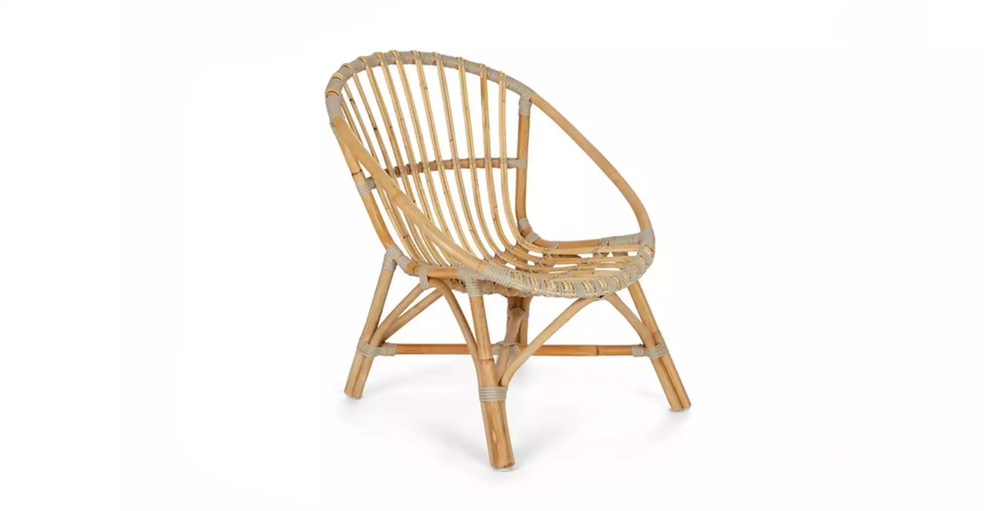 Livia Lounge Chair, Natural