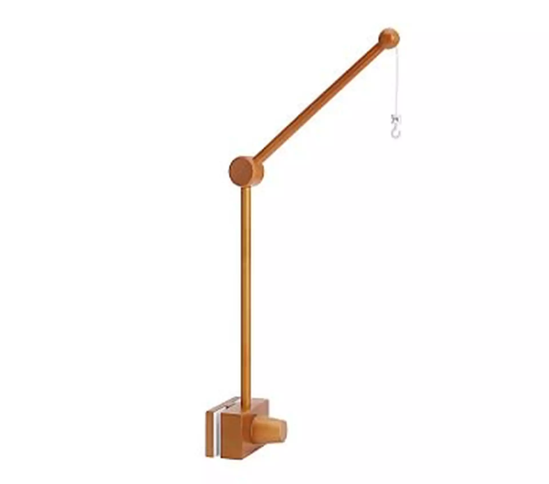 Wooden Mobile Arm, Simply White