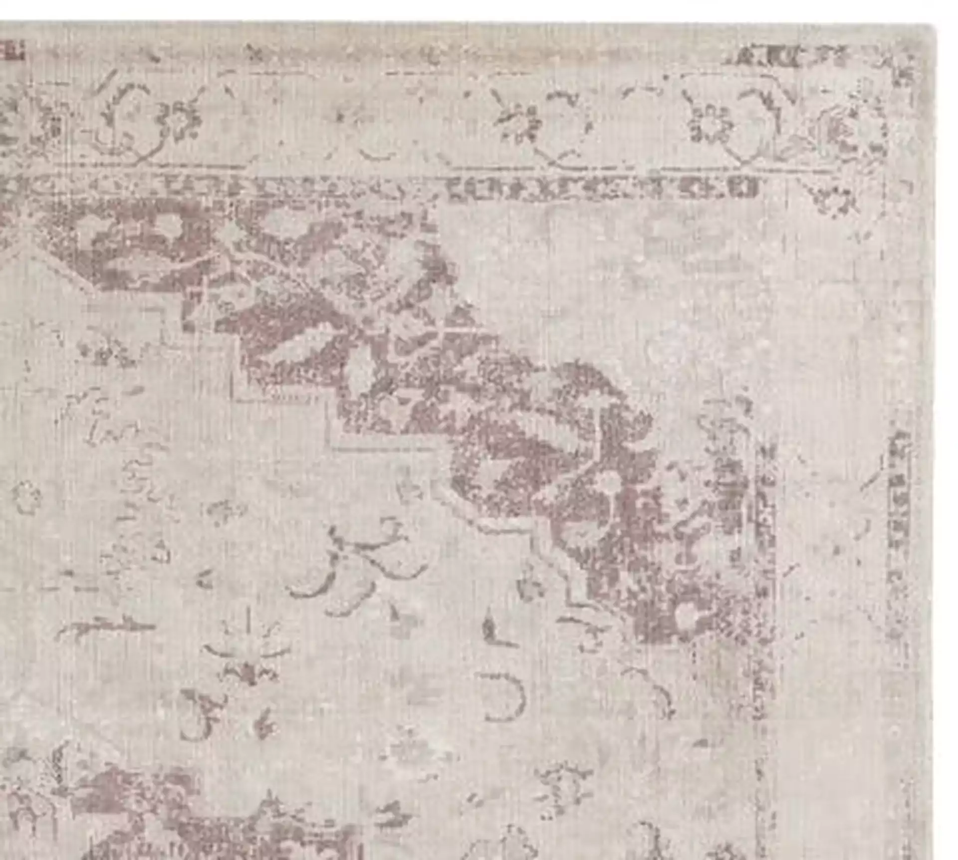 Candace Printed Viscose Rug, 8 x 10', Fig