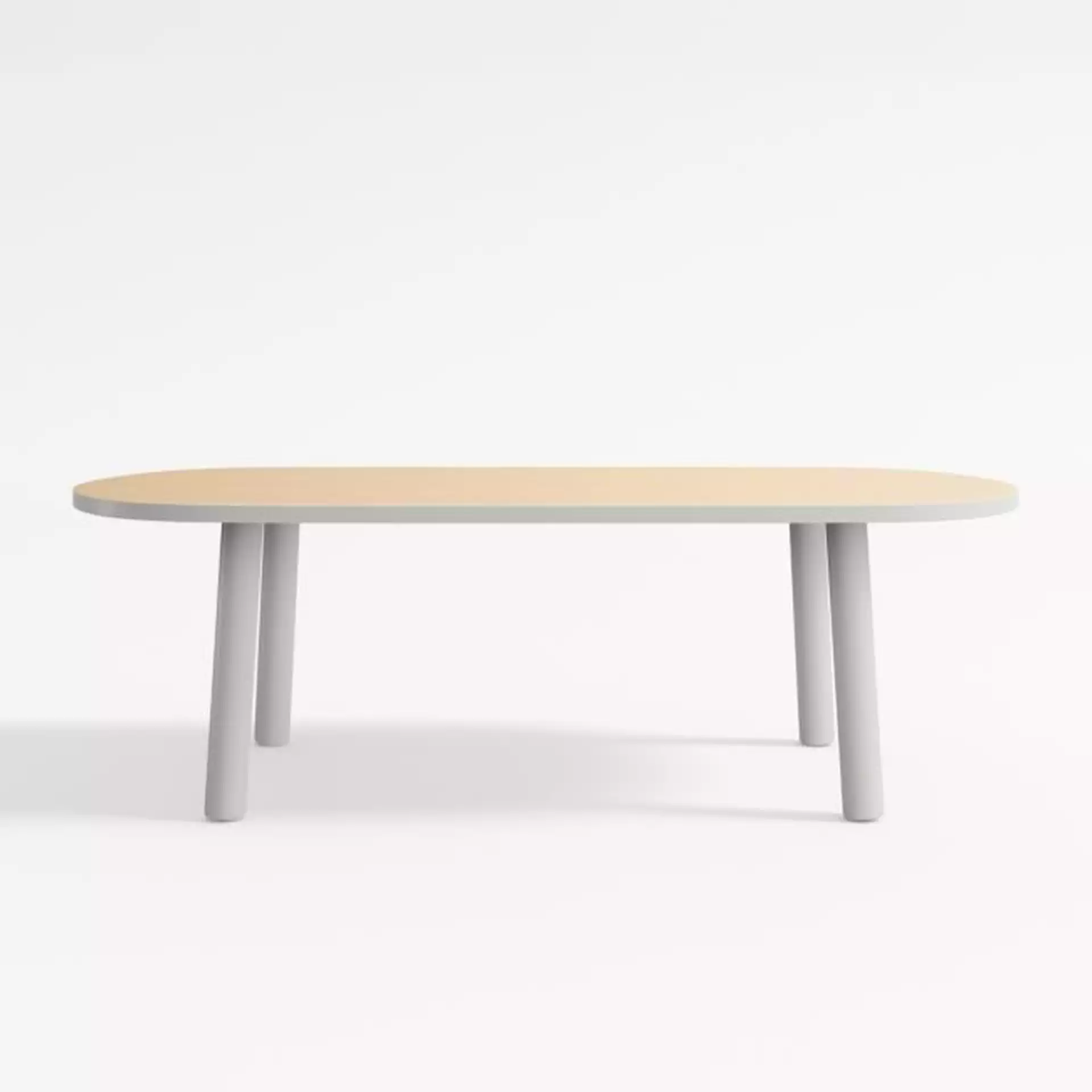 Rue Grey Wood Kids Table with 15" Legs