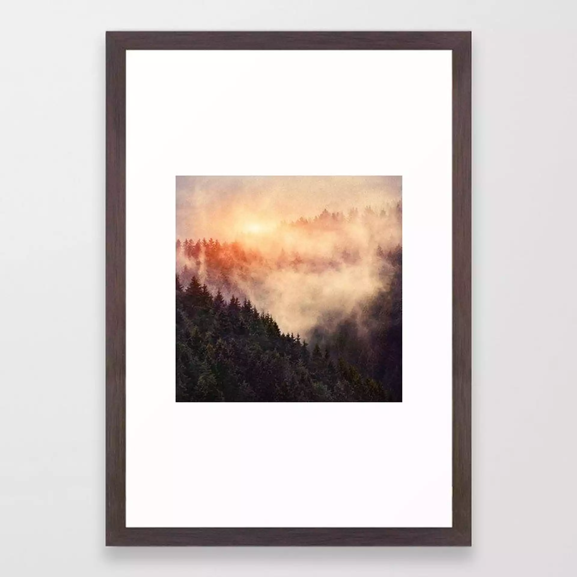 In My Other World Framed Art Print by Tordis Kayma - Conservation Walnut - SMALL-15x21