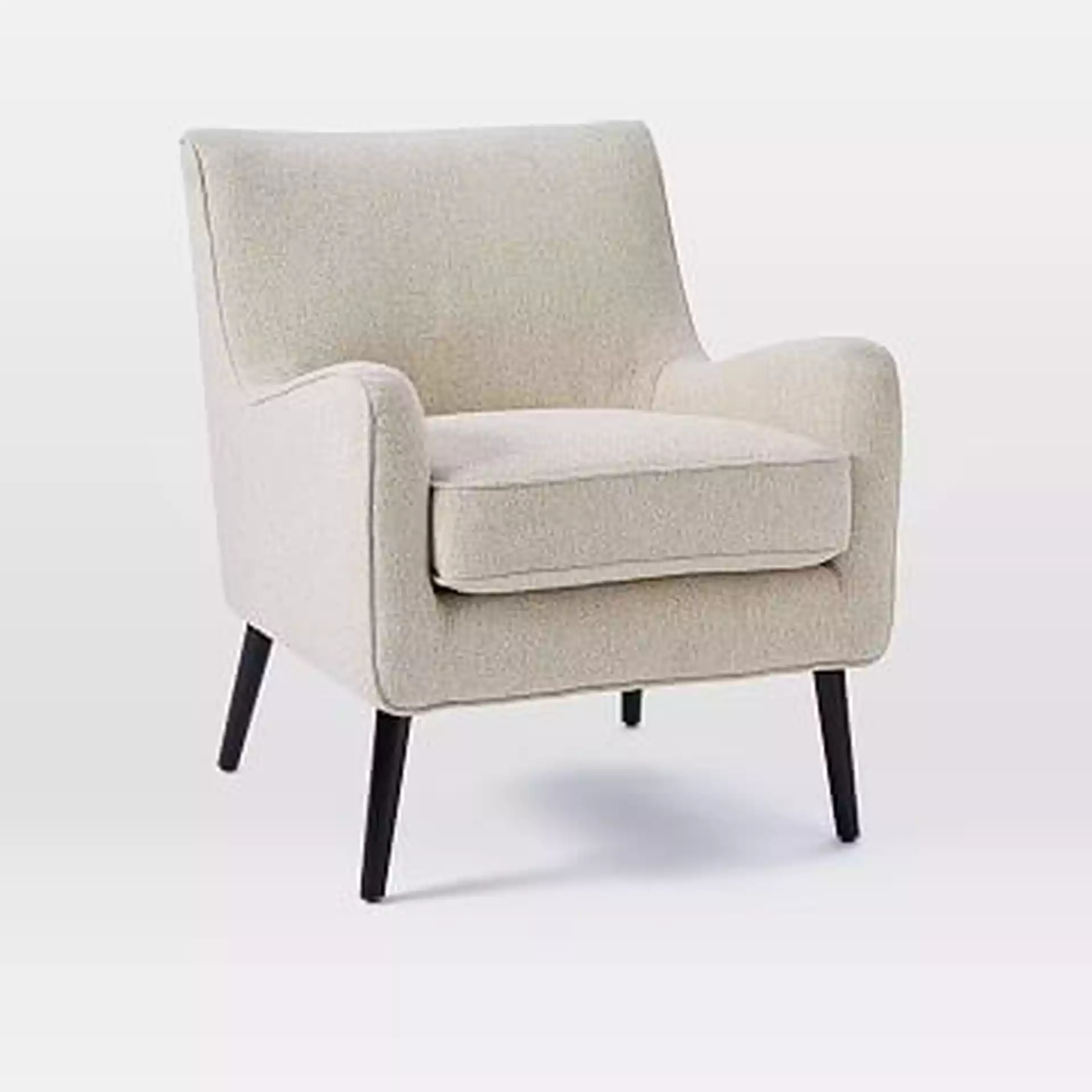 Book Nook Armchair, Boucle, Wheat, Individual