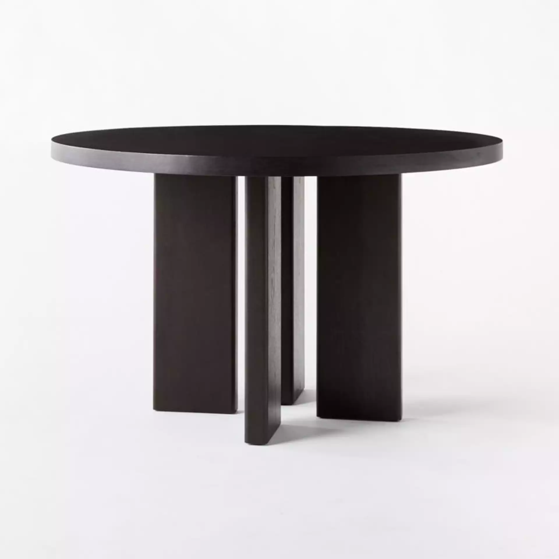 Shadow Blackened Wood Dining Table