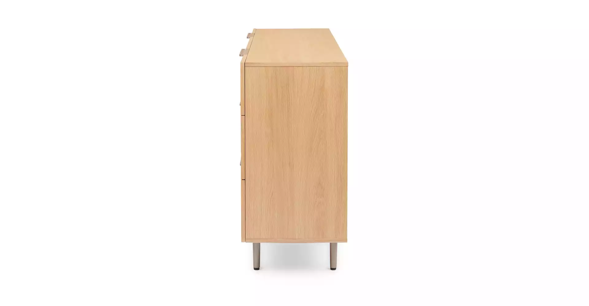 Nera 6-Drawer Double Dresser, Oak