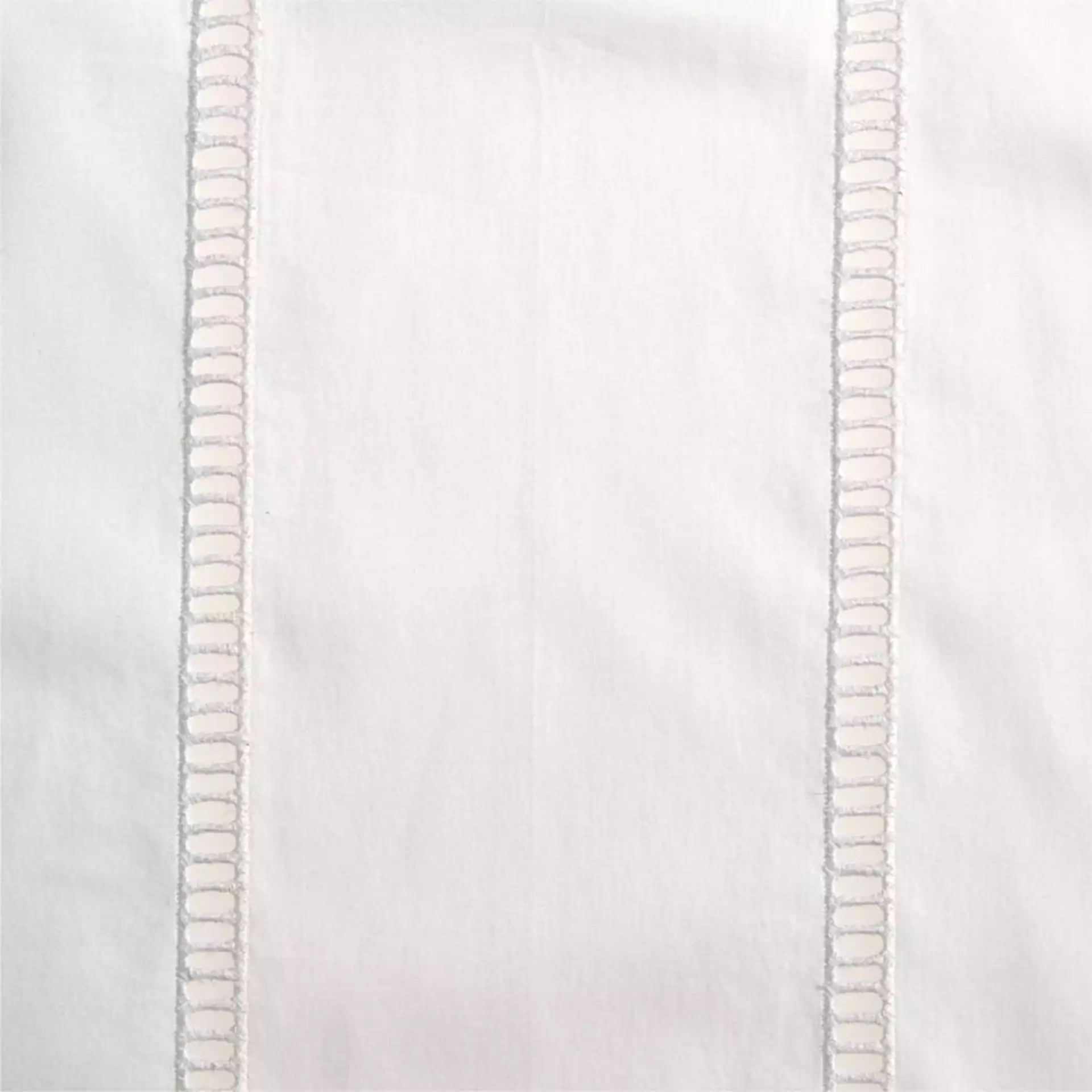 Eyelet White Curtain Panel 50"x84"