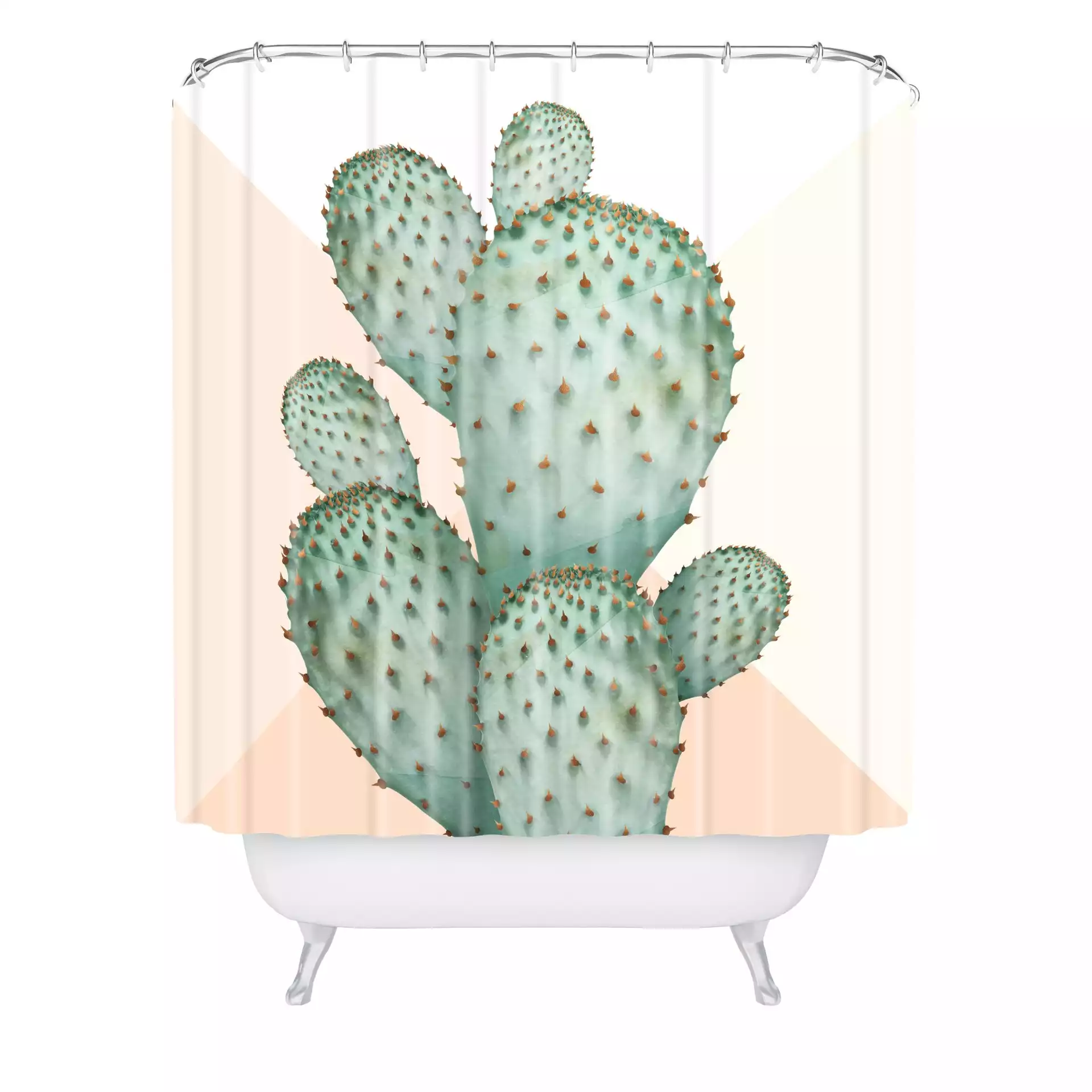 Iveta Abolina Copper Spike Shower Curtain - Standard 71"x74" with Rings