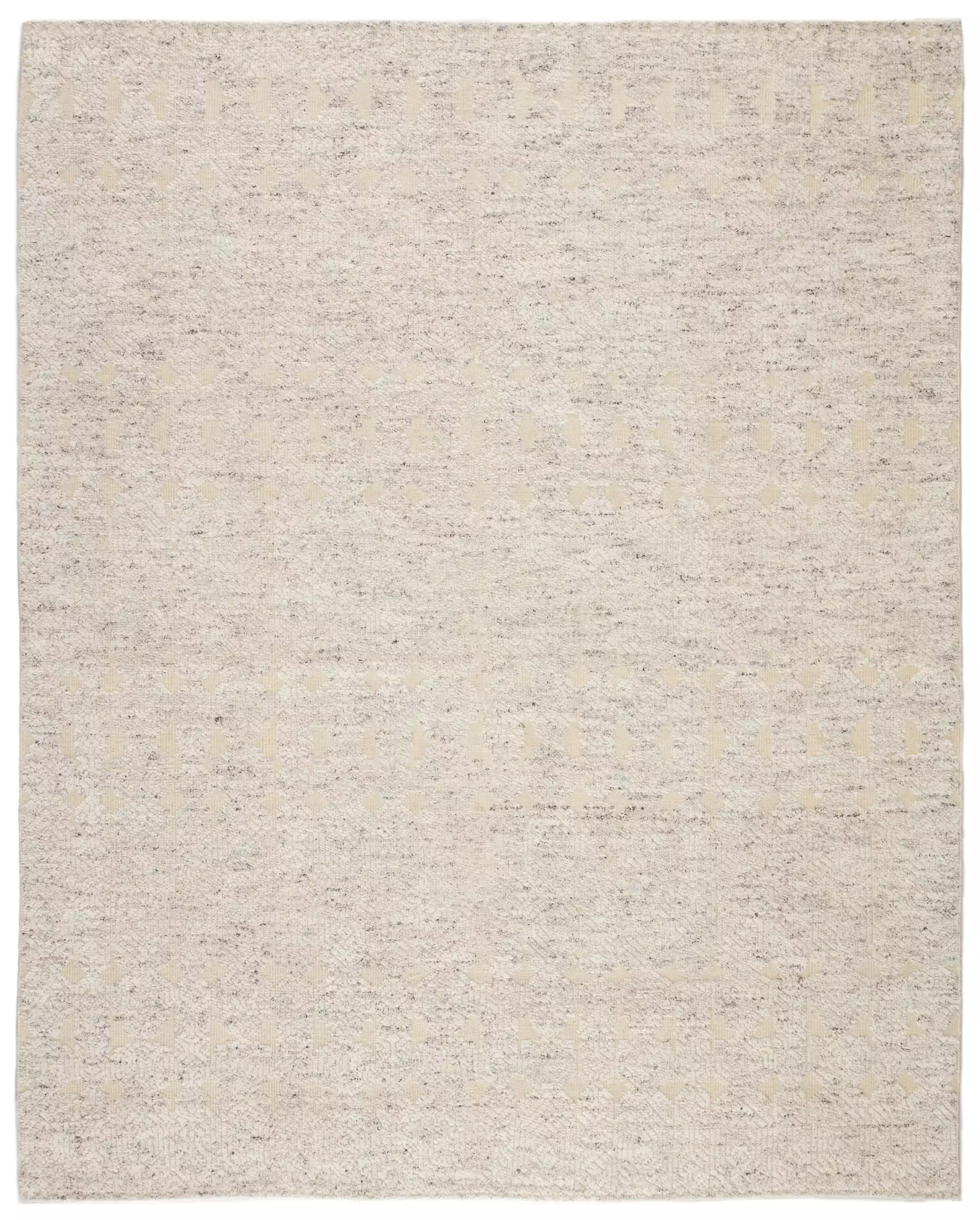 Abelle Hand-Knotted Medallion Gray/ Beige Area Rug (9'X13')