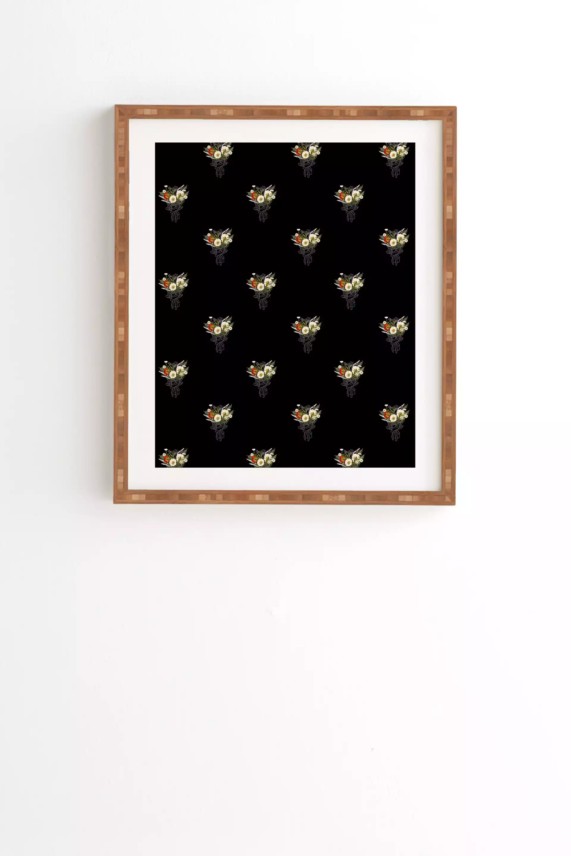 Iveta Abolina Cora Poppy Framed Wall Art - 8" x 9.5"
