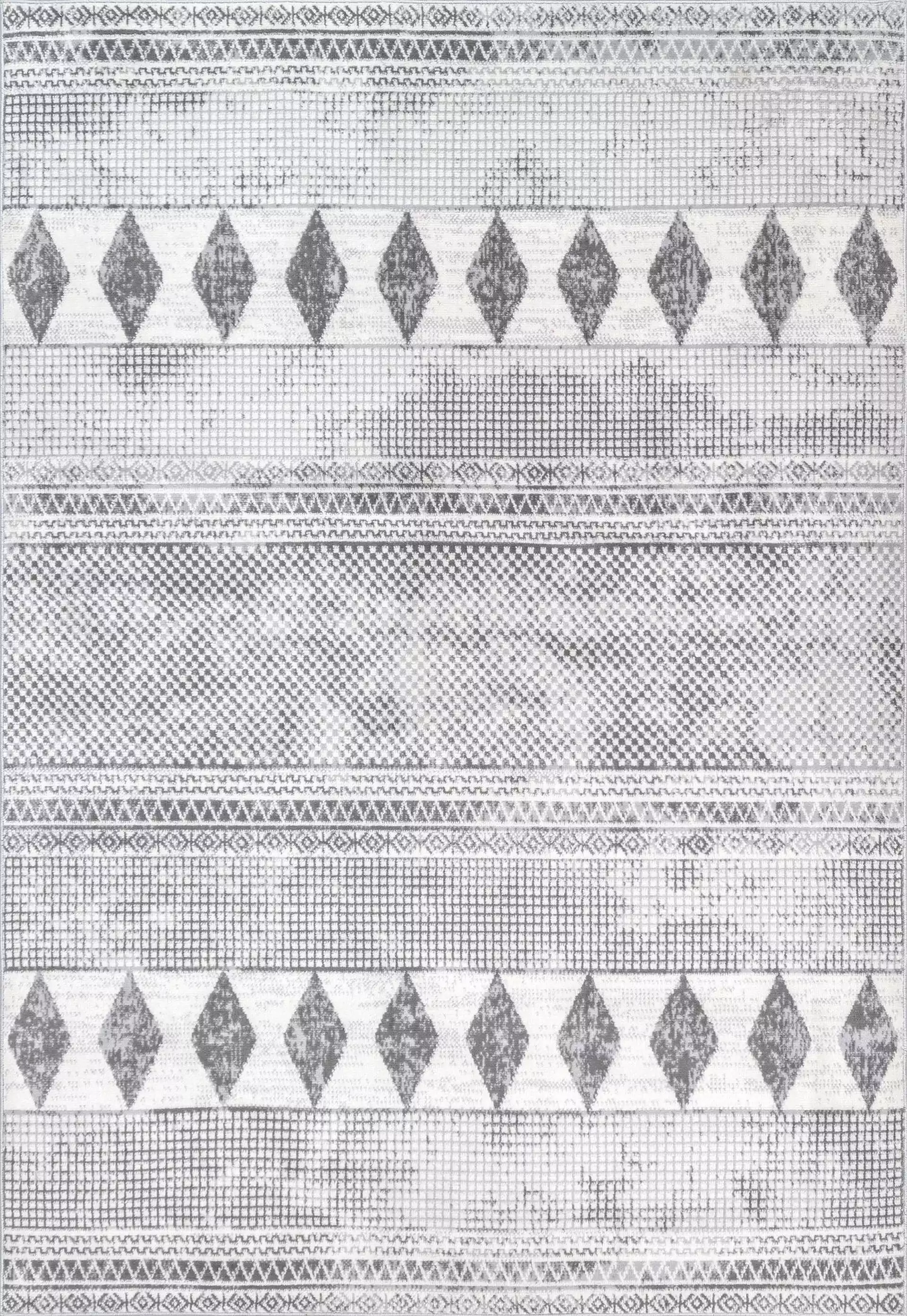 Harper Mosaic Stripes Area Rug, 8' x 10'