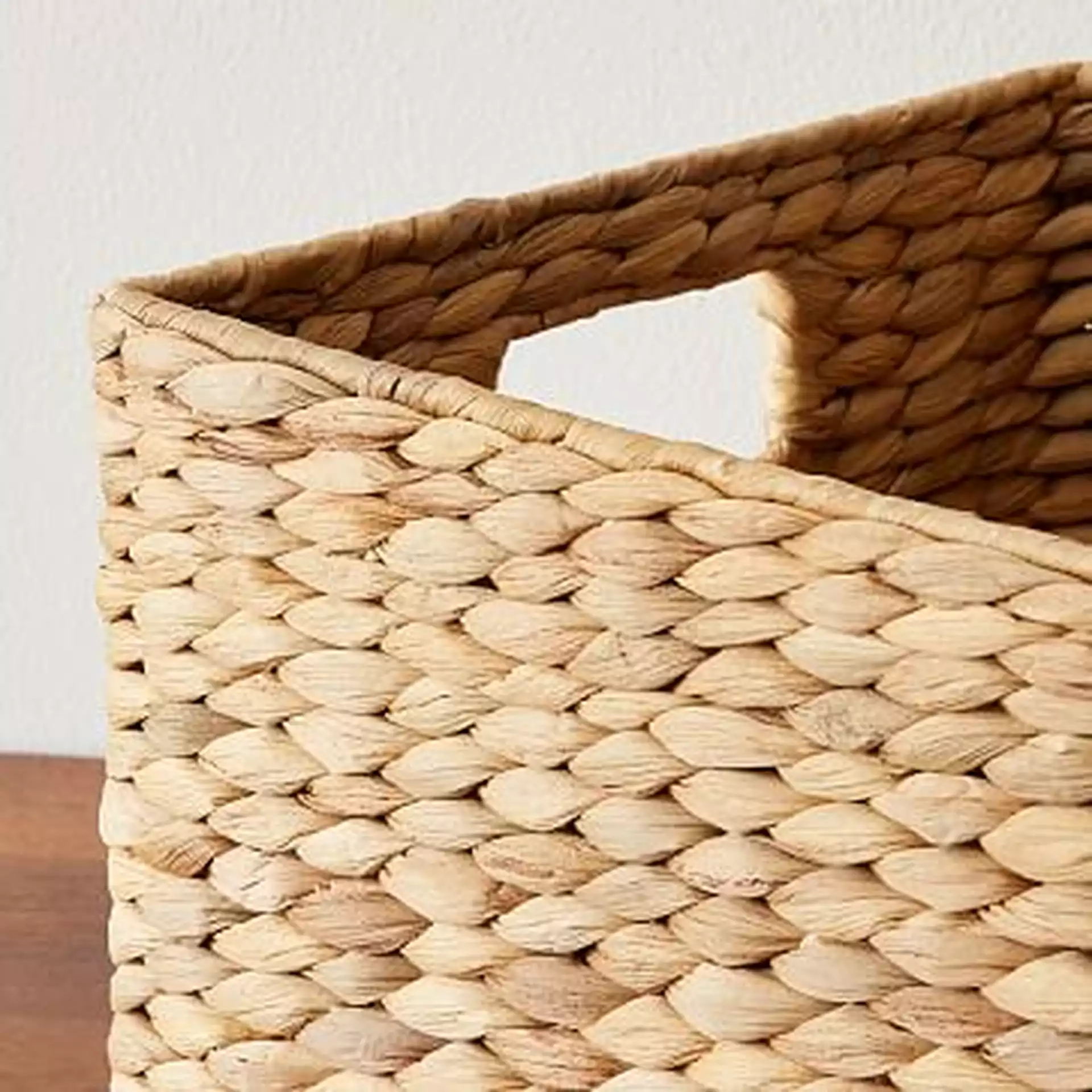Twist Weave Basket, Large Utility, Natural, 10.5in