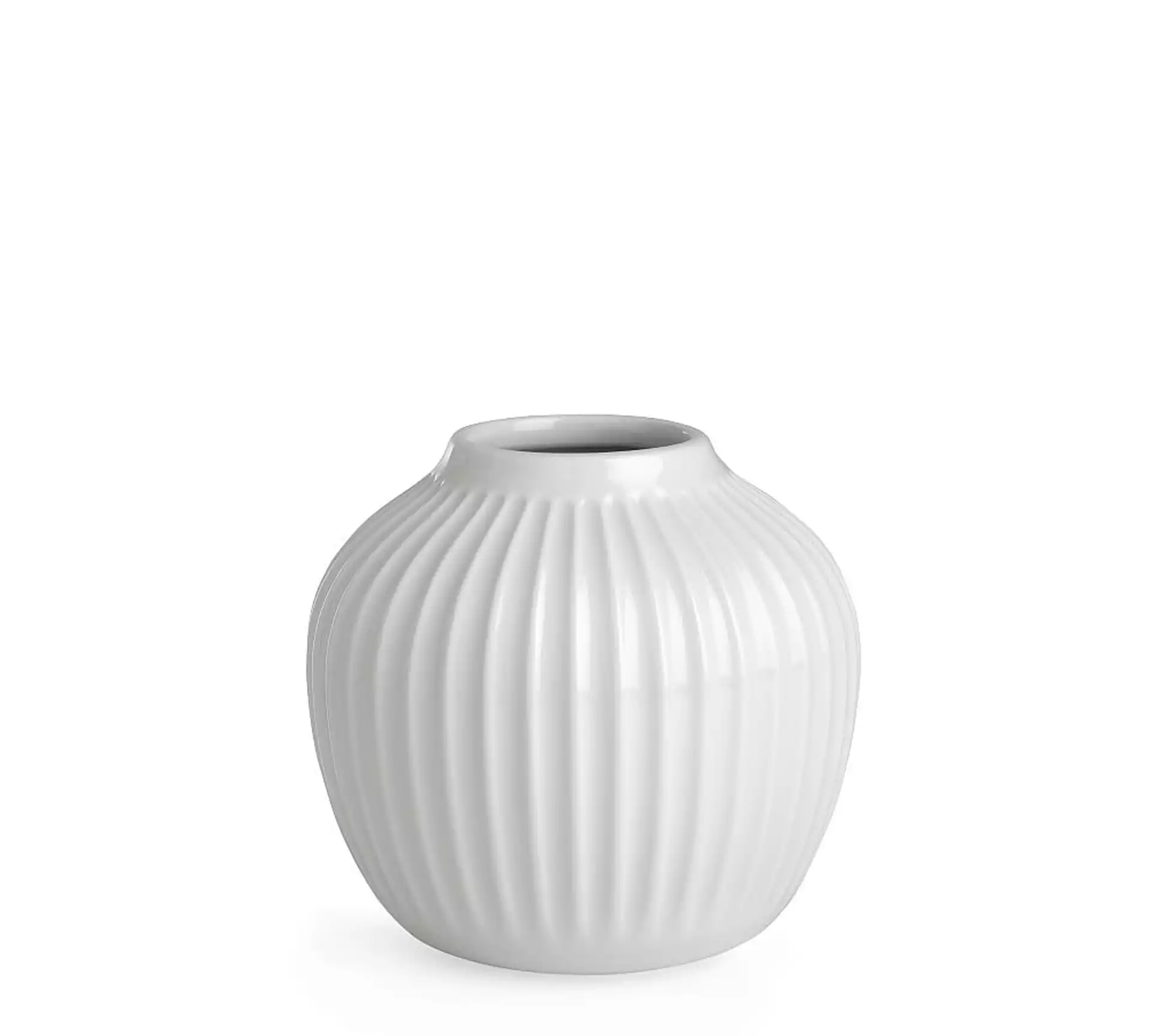 Kahler Hammershoi Vase, White Porcelain, Extra Small