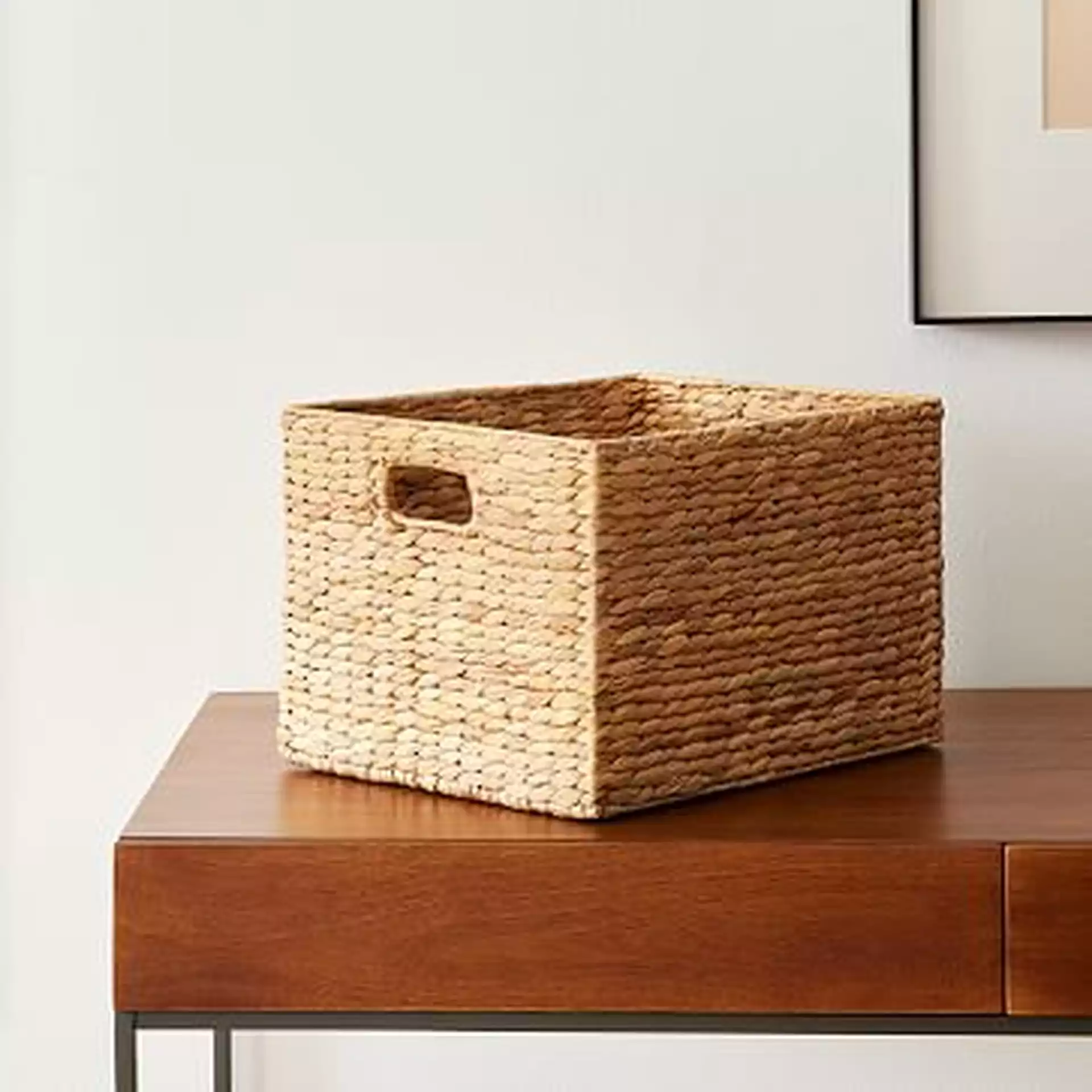 Twist Weave Basket, Large Utility, Natural, 10.5in