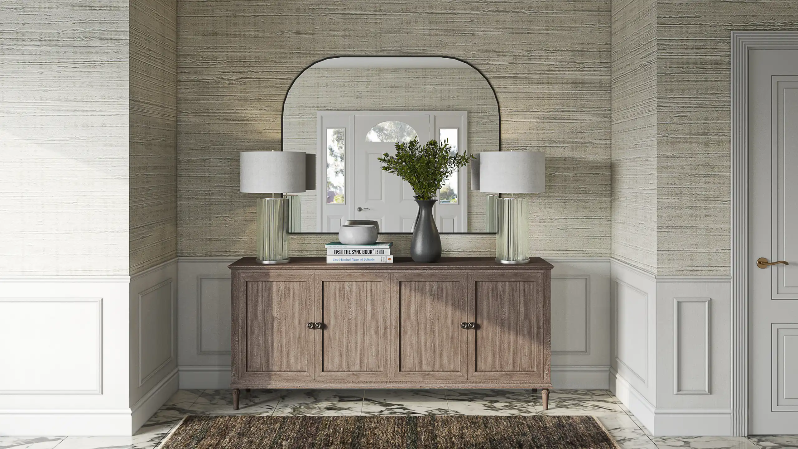 Contemporary, Modern, Transitional Entryway by Victoria | Havenly