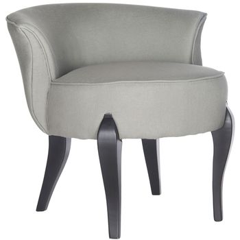 Everly Vanity Swivel Chair Distressed, Distressed Velvet Aqua Everly Vanity Swivel Chair
