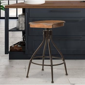 delacruz adjustable height bar stool