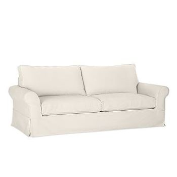 Pb Comfort Roll Arm Sleeper Sofa, Pb Comfort Roll Arm Slipcovered Sleeper Sofa