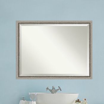 Amare Rustic Beveled Vanity Mirror Wayfair
