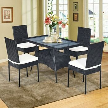 northridge 9 piece dining set with sunbrella cushions