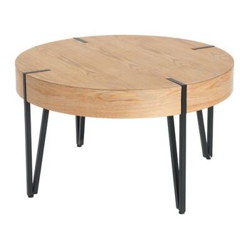 Margotte Drum Coffee Table - Ambudkar Drum Coffee Table With Storage Margotte Drum Coffee Table - Ambudkar Drum Coffee Table With Storage