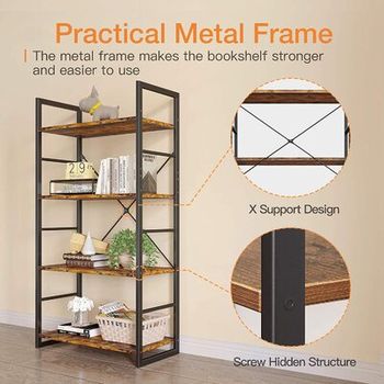 Theresa Tower Etagere Bookcase, Theresa Tower Etagere Bookcase