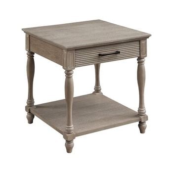 Belle Meade Solid Wood End Table With Storage Wayfair