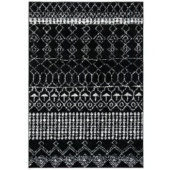 Cobos Geometric Black Area Rug Wayfair
