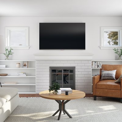 Classic, Eclectic, Transitional Living Room Design by Rhonda Stanbury Interior Designer Sarah
