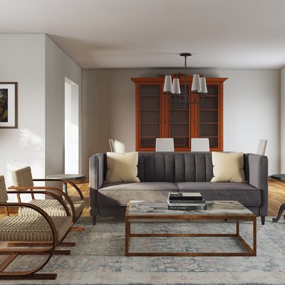 Modern, Eclectic, Bohemian, Glam Living Room Design by Rhonda Stanbury Interior Designer Adrian