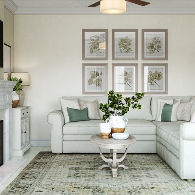 Classic, Traditional, Farmhouse, Rustic, Transitional Living Room Design by Rhonda Stanbury Interior Designer Lisa