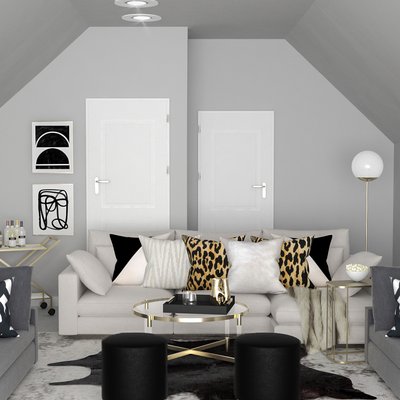 Modern, Glam Bedroom Design by Rhonda Stanbury Interior Designer Hannah