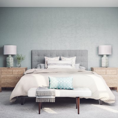 Classic, Farmhouse Bedroom Design by Rhonda Stanbury Interior Designer Austin