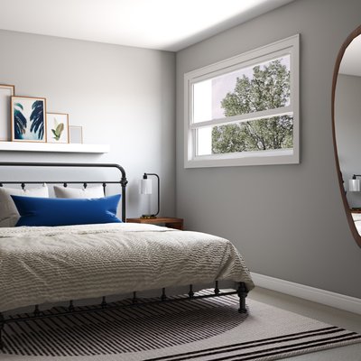 Modern, Bohemian, Coastal, Midcentury Modern Bedroom Design by Rhonda Stanbury Interior Designer Christina