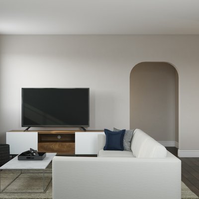 Modern, Midcentury Modern Living Room Design by Rhonda Stanbury Interior Designer Brad