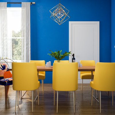 Contemporary, Midcentury Modern, Minimal Dining Room Design by Rhonda Stanbury Interior Designer Marie