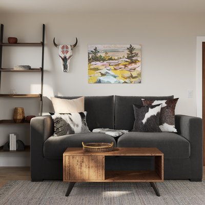 Industrial, Rustic, Southwest Inspired, Midcentury Modern Office Design by Rhonda Stanbury Interior Designer Claire