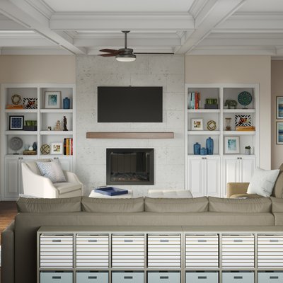 Classic, Traditional, Preppy Living Room Design by Rhonda Stanbury Interior Designer Michelle